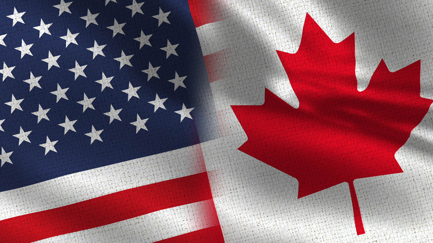 US CDN flags